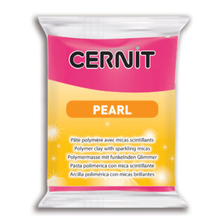 CE0860056460_magent_1200 Cernit Pearl Polymer Clay, 56g – Magenta