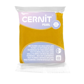 CE0860056700C_fac-2024_1200 Cernit Pearl Polymer Clay, 56g – Yellow
