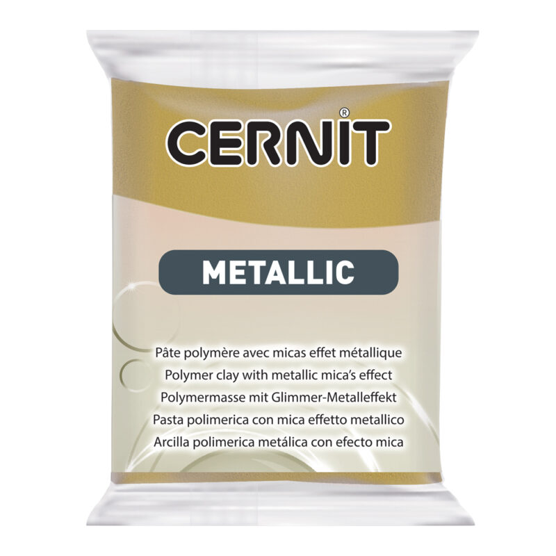 Cernit Translucent Polymer Clay, 56g – Amber