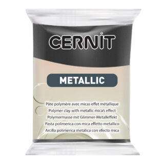 Cernit Metallic Polymer Clay, 56g – Haematite