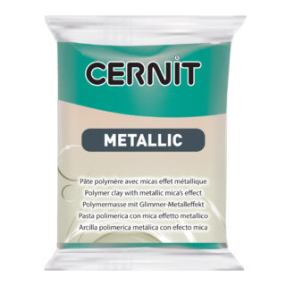 Cernit Metallic Polymer Clay, 56g – Turquoise