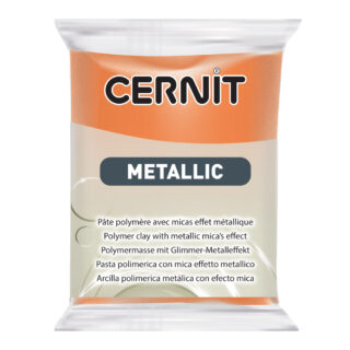 Cernit Metallic Polymer Clay, 56g – Rust