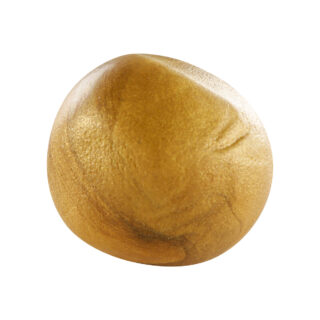 Gold Polymer Clay Ball