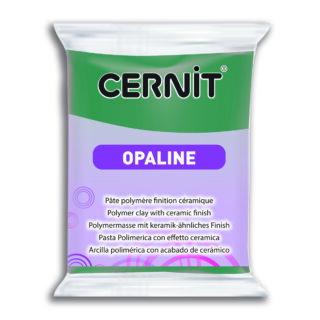 CE0880056637_vert_celadon_1200 Cernit Opaline Polymer Clay, 56g – Green Celadon