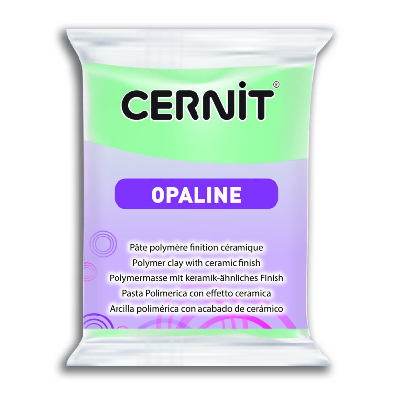 Cernit Opaline Polymer Clay, 250g – Magenta