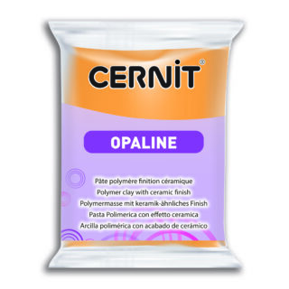CE0880056755_abricot_1200 Cernit Opaline Polymer Clay, 56g – Apricot