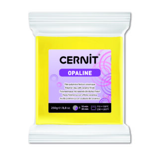 CE0880250717_jaune_primaire_1200 Cernit Opaline Polymer Clay, 250g – Primary Yellow