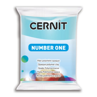 CE0900056214_bleu_ciel_1200 Cernit No.1 Polymer Clay, 56g – Sky Blue