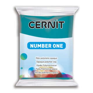 CE0900056230_bleu_canard_1200 Cernit No.1 Polymer Clay, 56g – Duck Blue