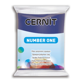 CE0900056246_bleu_marine_1200 Cernit No.1 Polymer Clay, 56g – Navy Blue