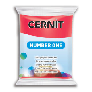 CE0900056420_carmin_1200 Cernit No.1 Polymer Clay, 56g – Carmine Red