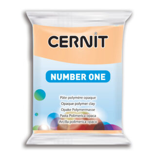 CE0900056423_peche_1200 Cernit No.1 Polymer Clay, 56g – Peach