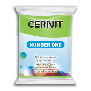 CE0900056611_vert_clair_1200 Cernit No.1 Polymer Clay, 56g – Light Green