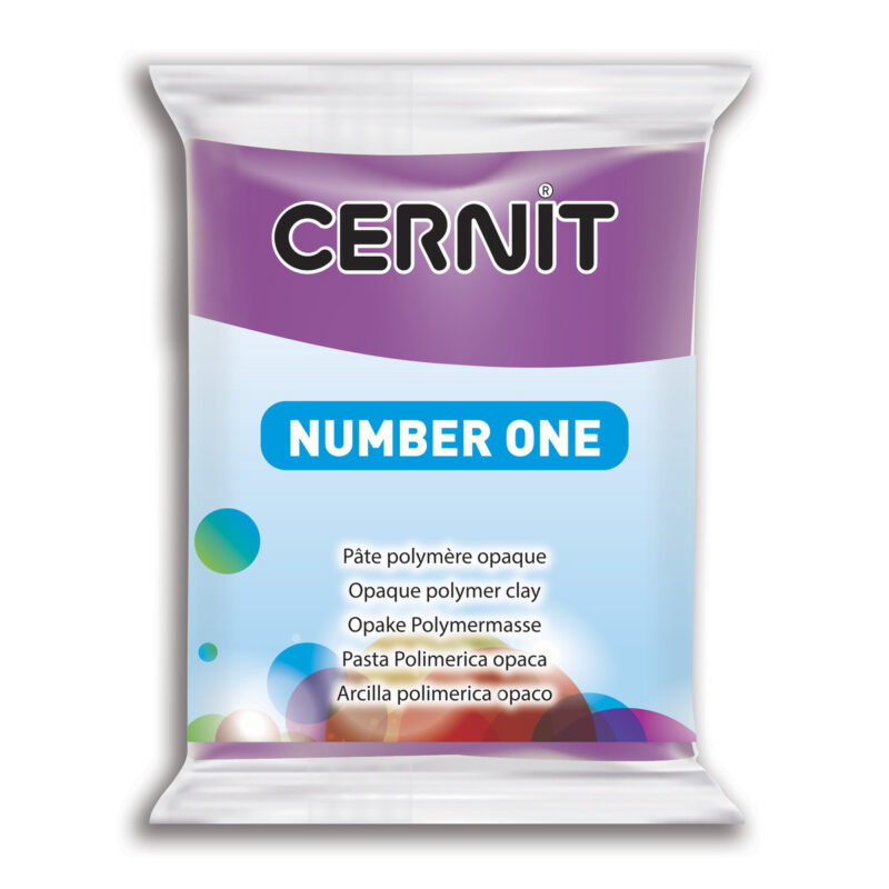 Cernit No.1 Polymer Clay, 56g – Mauve