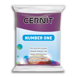 CE0900056962_pourpre_1200 Cernit No.1 Polymer Clay, 56g – Purple
