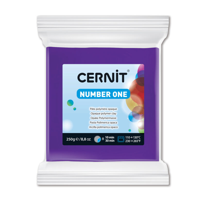 Cernit Translucent Polymer Clay, 56g – Bordeaux