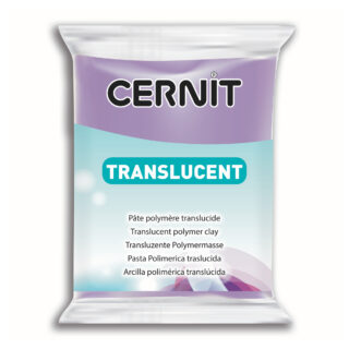 CE0920056900_violet_1200 Cernit Translucent Polymer Clay, 56g – Violet