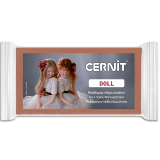 CE0950500807_caramel Cernit Doll Polymer Clay, 500g – Caramel