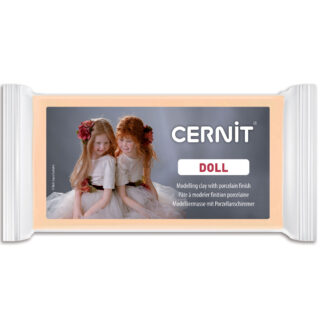 CE0950500855_sun_tan Cernit Doll Polymer Clay, 500g – Suntan