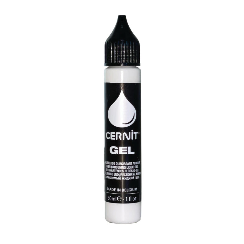 Cernit Gel Polymer Clay, 30ml – Black