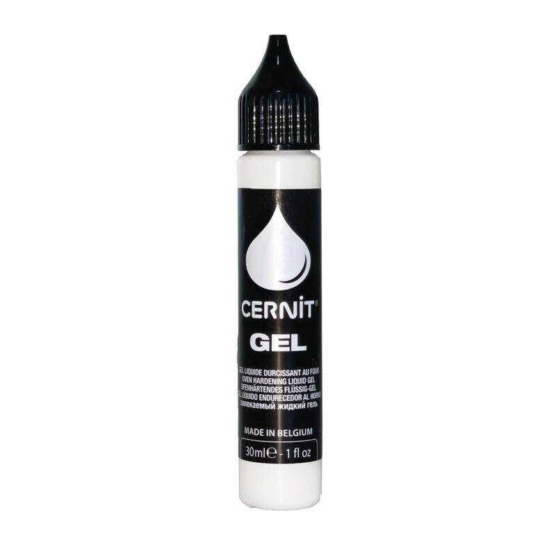 Cernit Gel Polymer Clay, 30ml – Black