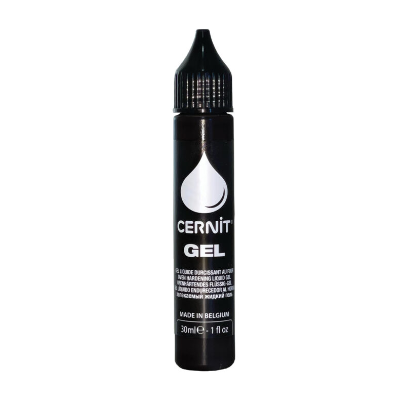 Cernit Gel Polymer Clay, 30ml – Black