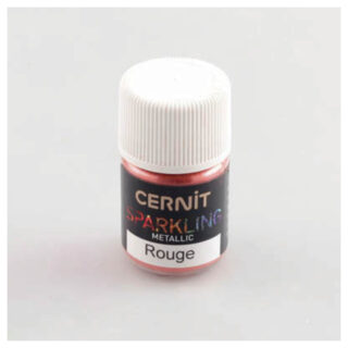 Cernit Sparkling, 3g - Metallic Red