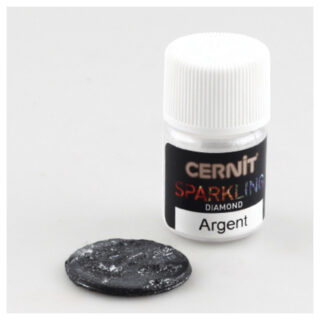 Cernit Sparkling, 5g - Diamond Silver