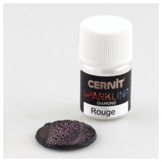 Cernit Sparkling, 5g - Diamond Red