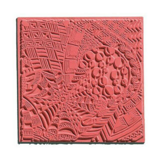 CE95009-dreams Cernit Texture Mat, 9 × 9cm – Dreams