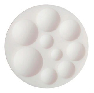 CE95119_cabochon_rond Cernit Silicone Mould, Ø7cm – Round Cabochons
