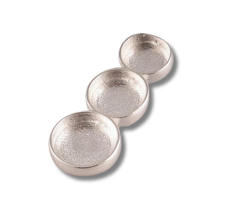 Cernit Sterling Silver Earrings – Oval Long (39 × 10mm)