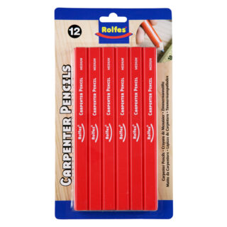 CP941558_01_carpenter_red_10 Carpenter's Pencils Medium Lead, Pack of 12