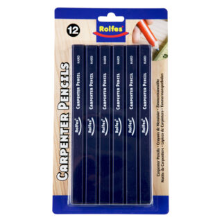 CP941565_01_blue_10 Carpenter's Pencils Hard Lead, Pack of 12