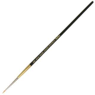 Rolfes Golden Synthetic Hair Brush – Series GR700, Round, Size 000