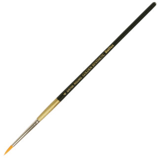 Rolfes Golden Synthetic Hair Brush – Series GR700, Round, Size 4