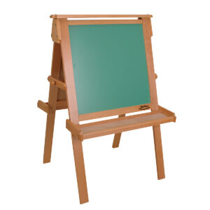 Kids-Natural-Finish-Wooden-Easel Amsterdam Studio Easel – H-Frame, Elm Wood