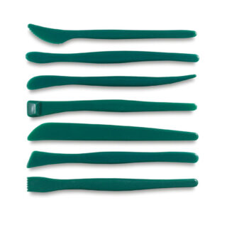 MT812186_Modelling_tools_1200 Rolfes Plastic Modelling Tool Set – 7 Piece (Double-Ended)