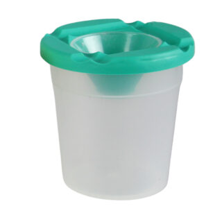 NonSpill_Pot_Round_Green Rolfes Non-Spill Plastic Cup - Green