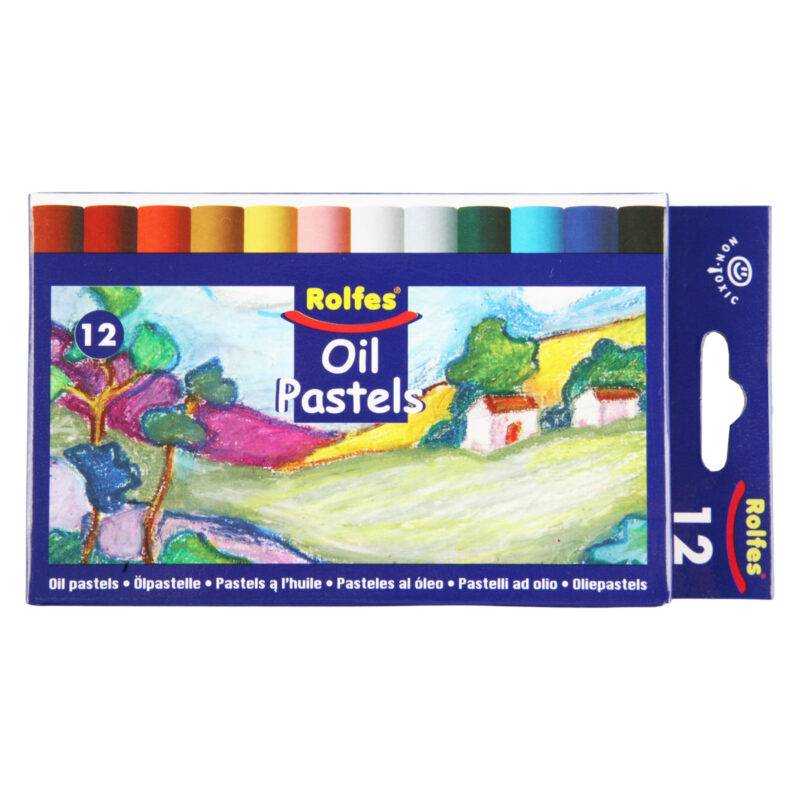 Caran d'Ache Neopastel Oil Pastels Assorted Colours – Set of 12