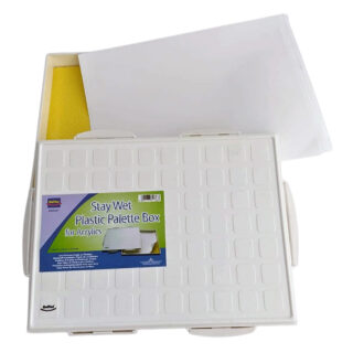 PP811387_open_paint_paper_spong_02 Rolfes Stay Wet Plastic Pallette Box