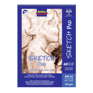 Rolfes Sketch Pad, A2, 98 gsm, 60 Sheets