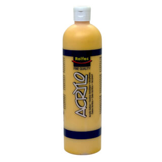 Rolfes Acrylo Acrylic Paint 500ml  Azo Yellow