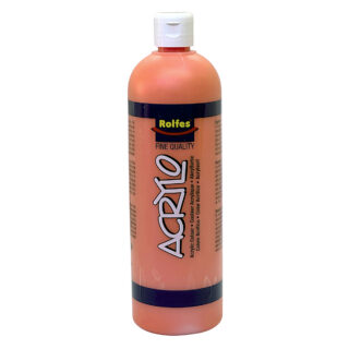 Rolfes Acrylo Acrylic Paint 500ml Orange