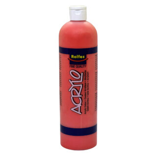 Rolfes Acrylo Acrylic Paint 500ml Vermilion