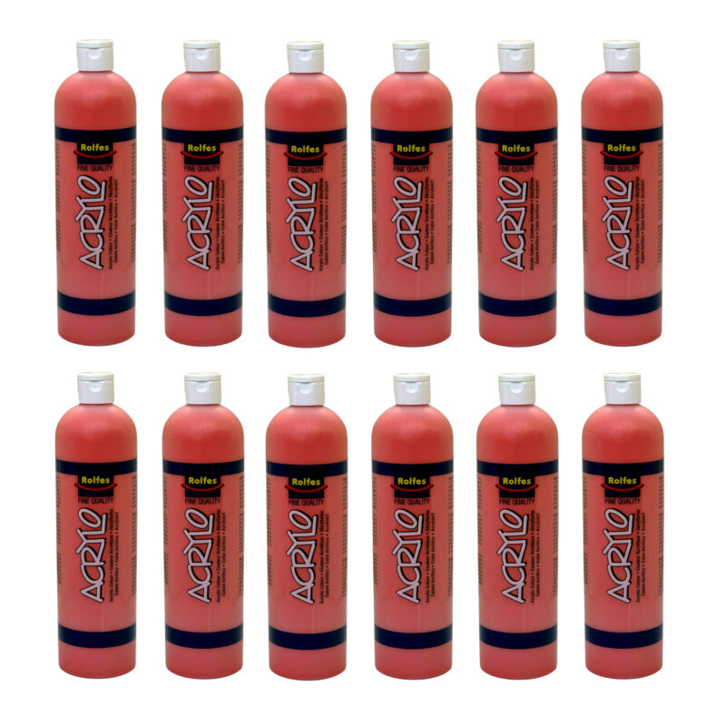 Rolfes Acrylo Acrylic Paint 500ml Titanium White