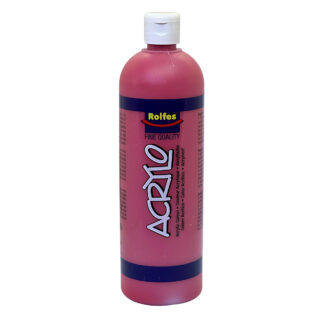 Rolfes Acrylo Acrylic Paint 500ml Crimson