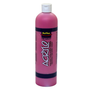 Rolfes Acrylo Acrylic Paint 500ml Magenta