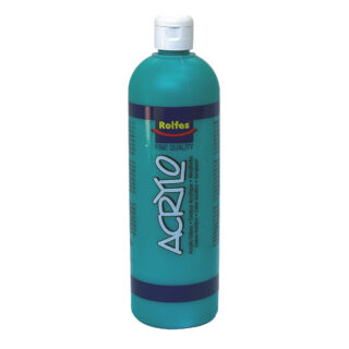 Rolfes Acrylo Acrylic Paint 500ml Emerald Green