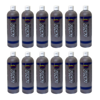 Rolfes Acrylo Acrylic Paint 500ml Van Dyk Brown Pack of 12